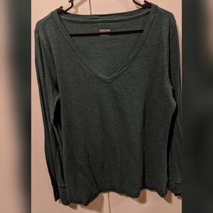 Mossimo Dark Green Long Sleeve